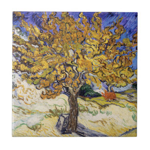 Vincent van Gogh - Der Mulberry-Baum Fliese