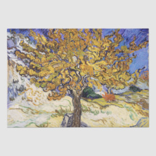 Vincent van Gogh - Der Mulberry-Baum Seidenpapier