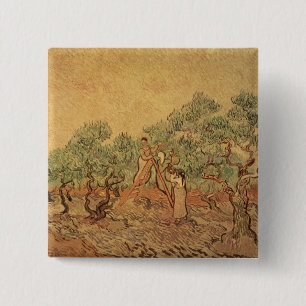 Vincent van Gogh Der Olivenhain, 1889 Button