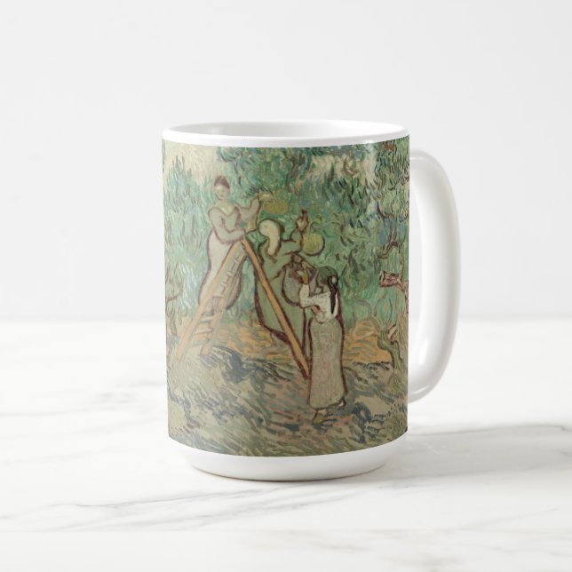 Vincent van Gogh | der olivgrüne Obstgarten Tasse (VorderseiteRechts)
