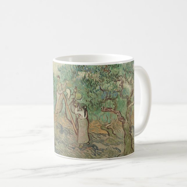 Vincent van Gogh | der olivgrüne Obstgarten Tasse (VorderseiteRechts)