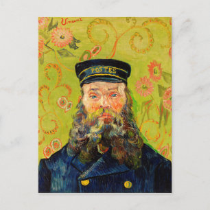 Vincent Van Gogh Der Postbote Joseph Roulin Postkarte
