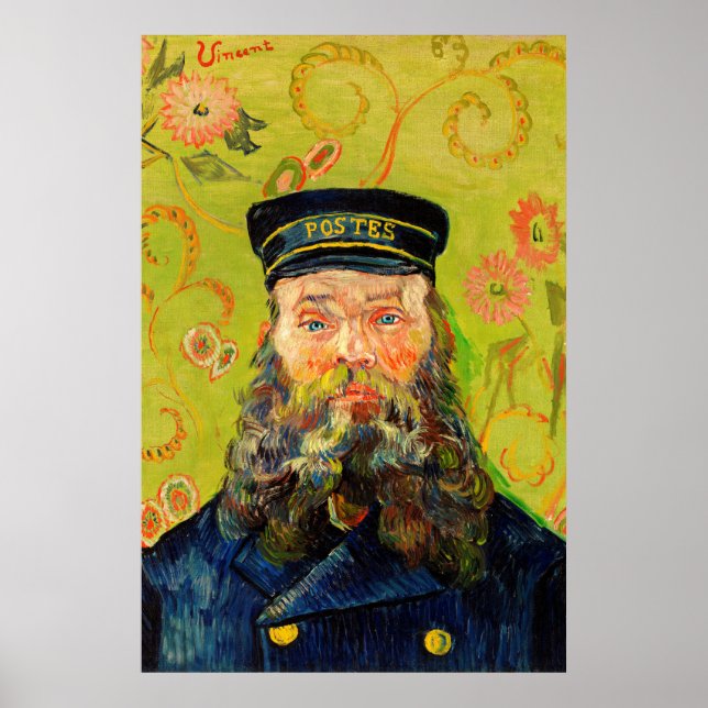 Vincent Van Gogh Der Postman Joseph Roulin Poster (Vorne)