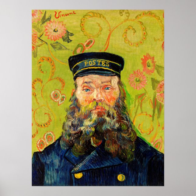 Vincent Van Gogh Der Postman Joseph Roulin Poster (Vorne)