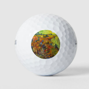 Vincent van Gogh - Der rote Weinberg Golfball