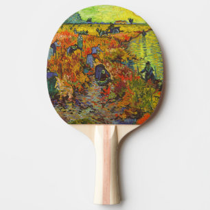Vincent van Gogh - Der rote Weinberg Tischtennis Schläger