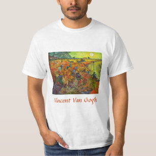 Vincent van Gogh - Der rote Weingarten T-Shirt