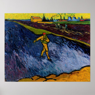 Vincent van Gogh - Der Sämann: Außenbezirke von Ar Poster