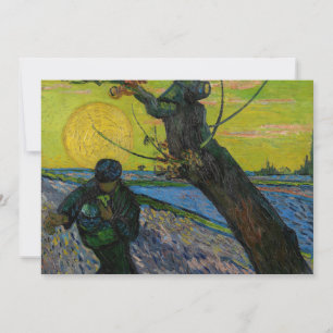 Vincent van Gogh - Der Sämann Dankeskarte