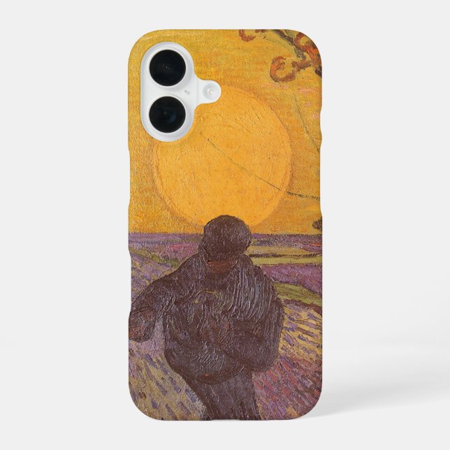 Vincent van Gogh - Der Sämann iPhone 16 Hülle (Rückseite)