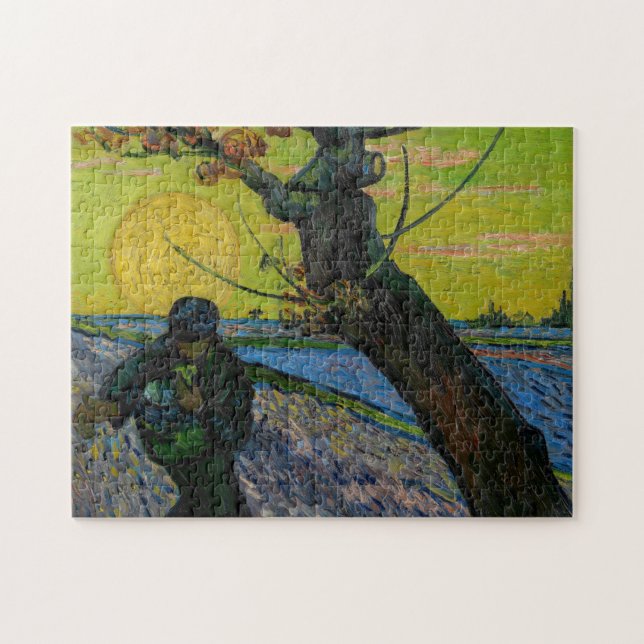 Vincent van Gogh - Der Sämann  Puzzle (Horizontal)