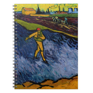 Vincent van Gogh - Der Sämann: Stadtrand von Arles Notizblock