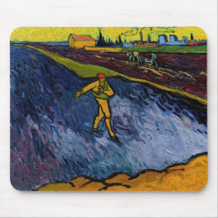 Vincent van Gogh - Der Sämann: Vororte von Arles Mousepad