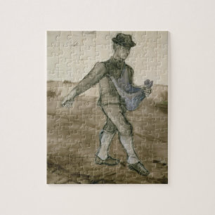 Vincent van Gogh   der Sower, 1881 Puzzle