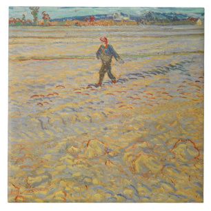 Vincent van Gogh der Sower, 1888 Fliese