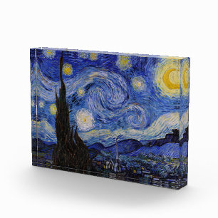 Vincent Van Gogh - Der Sternen Nacht Fotoblock