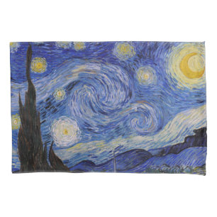 Vincent Van Gogh - Der Sternen Nacht Kissenbezug