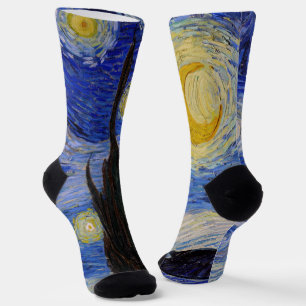 Vincent Van Gogh - Der Sternen Nacht Socken