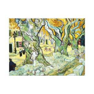 Vincent van Gogh der Straßen-Ausbesserer Leinwanddruck