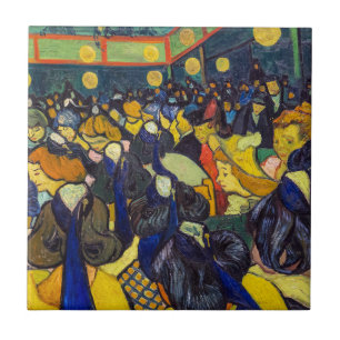 Vincent van Gogh - Der Tanzsaal in Arles Fliese