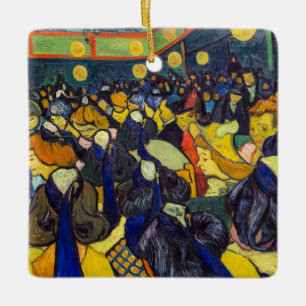Vincent van Gogh - Der Tanzsaal in Arles Keramikornament