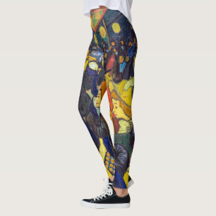Vincent van Gogh - Der Tanzsaal in Arles Leggings