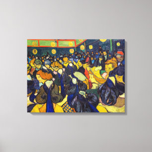 Vincent van Gogh - Der Tanzsaal in Arles Leinwanddruck