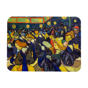 Vincent van Gogh - Der Tanzsaal in Arles Magnet