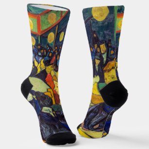 Vincent van Gogh - Der Tanzsaal in Arles Socken