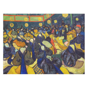 Vincent van Gogh - Der Tanzsaal in Arles Tischdecke