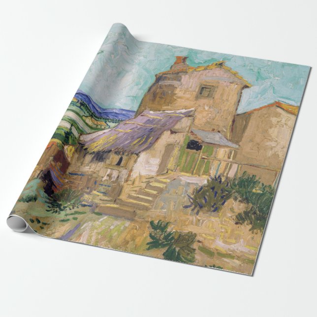 Vincent van Gogh - Die alte Mühle Geschenkpapier (Ungerollt)