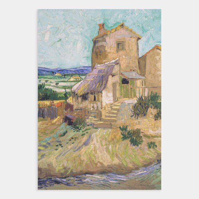 Vincent van Gogh - Die alte Mühle Geschenkpapier Set (Von Creator hochgeladen)