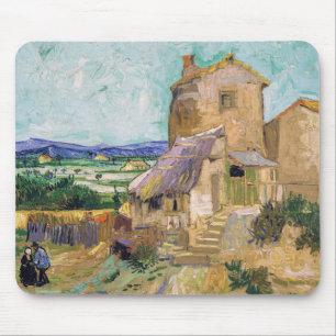 Vincent van Gogh - Die alte Mühle Mousepad