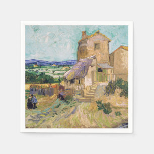 Vincent van Gogh - Die alte Mühle Serviette