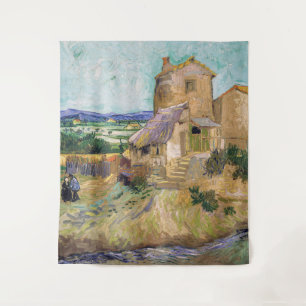 Vincent van Gogh - Die alte Mühle Wandteppich