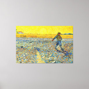 Vincent van Gogh - Die Dusche bei Sunset Leinwanddruck