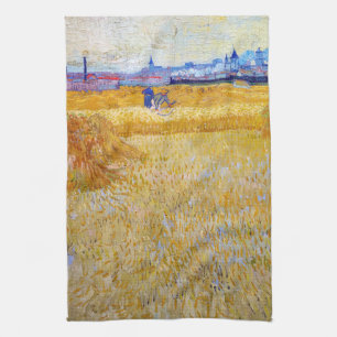 Vincent van Gogh - Die Erntenden Geschirrtuch