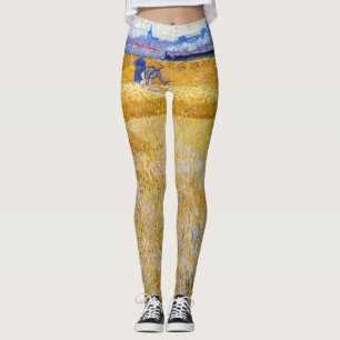 Vincent van Gogh - Die Erntenden Leggings