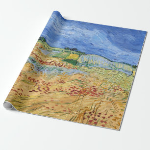 Vincent van Gogh - Die Felder / Ebene bei Auvers Geschenkpapier