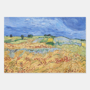 Vincent van Gogh - Die Felder / Ebene bei Auvers Geschenkpapier Set