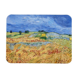 Vincent van Gogh - Die Felder / Schlicht bei Auver Magnet