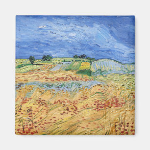 Vincent van Gogh - Die Felder / Weizenfelder Magnet