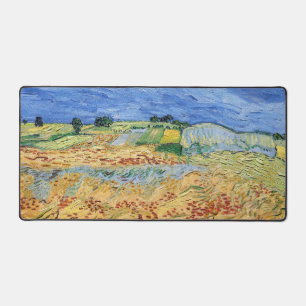 Vincent van Gogh - Die Felder / Weizenfelder Schreibtischunterlage