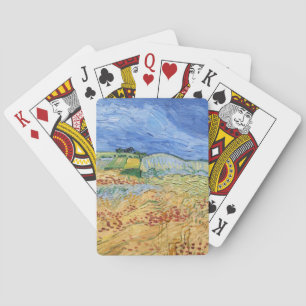 Vincent van Gogh - Die Felder / Weizenfelder Spielkarten