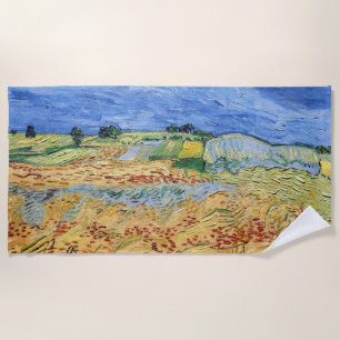 Vincent van Gogh - Die Felder / Weizenfelder Strandtuch
