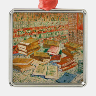 Vincent van Gogh die gelben Bücher, 1887 Silbernes Ornament