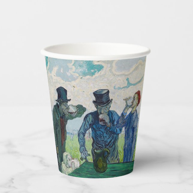 Vincent van Gogh - Die Getränke nach Daumier Pappbecher (Vorderseite)