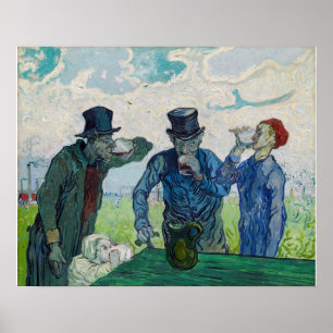 Vincent van Gogh - Die Getränke nach Daumier Poster