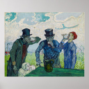Vincent van Gogh - Die Getränke nach Daumier Poster