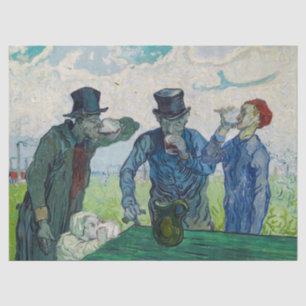 Vincent van Gogh - Die Getränke nach Daumier Seidenpapier